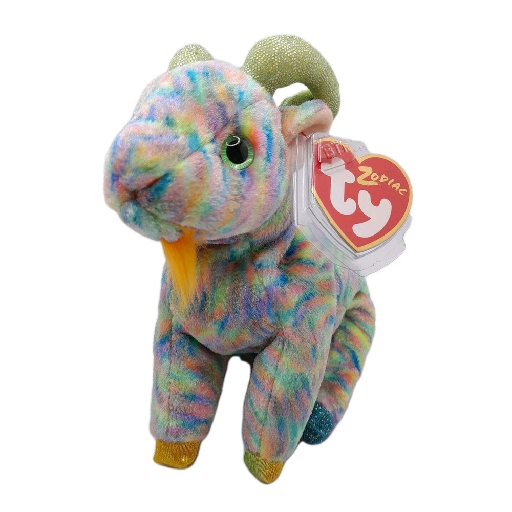 TY Beanie Baby THE GOAT Chinese Zodiac (6 inch) MWMTs Stuffed Animal Toy